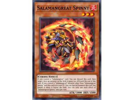 Salamangreat Spinny (Super Rare)