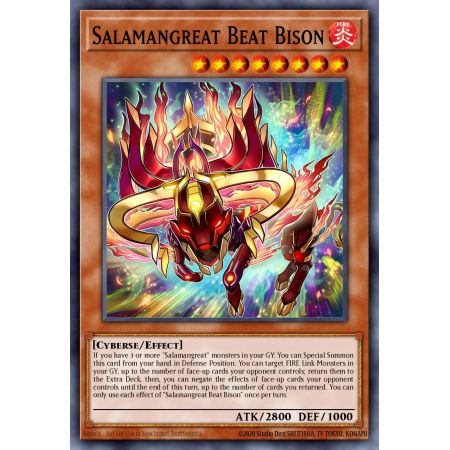 Salamangreat Beat Bison (Common)