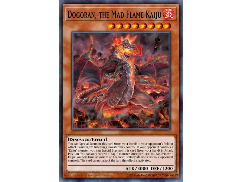 Dogoran, the Mad Flame Kaiju (Common)