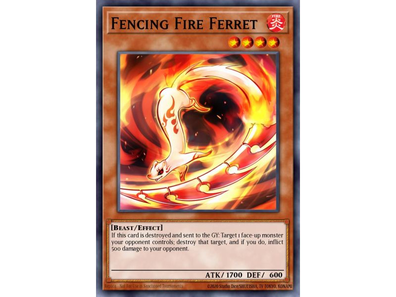 Fencing Fire Ferret (Common)