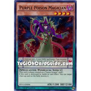 Purple Poison Magician (Super Rare)