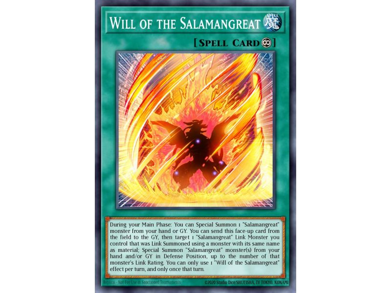 Will of the Salamangreat (Common)