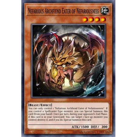Nefarious Archfiend Eater of Nefariousness (Common)
