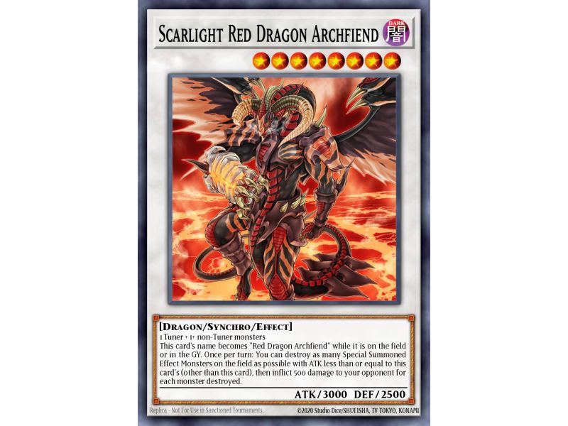 Scarlight Red Dragon Archfiend (Common)
