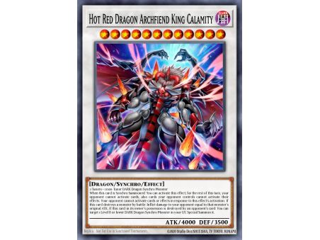 Hot Red Dragon Archfiend King Calamity (Super Rare)
