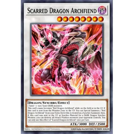 Scarred Dragon Archfiend (Super Rare)