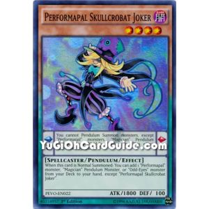 Performapal Skullcrobat Joker (Super Rare)