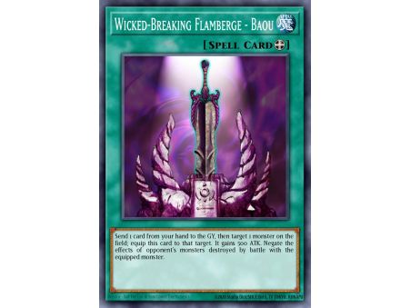 Wicked-Breaking Flamberge - Baou (Common)