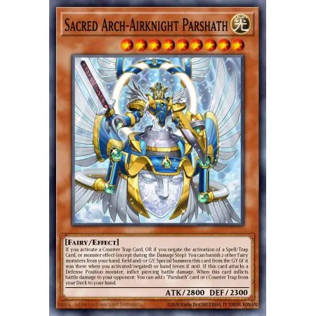 Sacred Arch-Airknight Parshath (Ultra Rare)