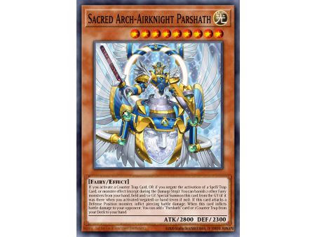 Sacred Arch-Airknight Parshath (Ultra Rare)