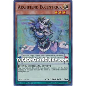 Archfiend Eccentrick (Super Rare)