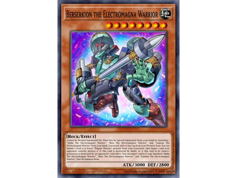 Berserkion the Electromagna Warrior (Ultra Rare)