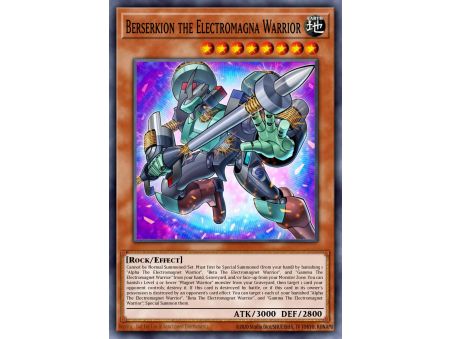 Berserkion the Electromagna Warrior (Ultra Rare)