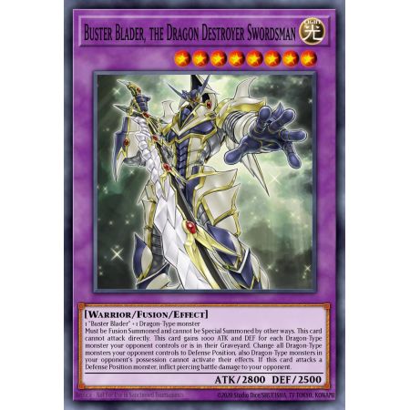 Buster Blader, the Dragon Destroyer Swordsman (Common)
