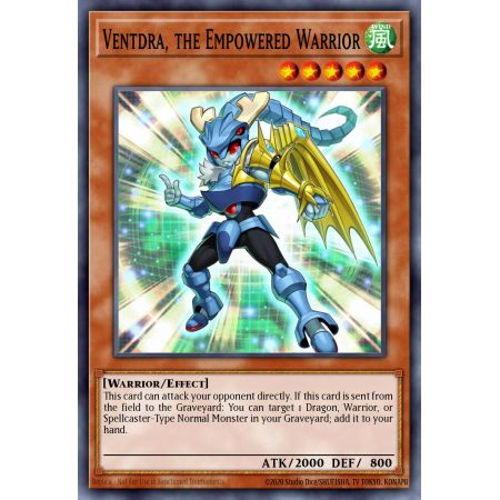 Ventdra, the Empowered Warrior (Common)