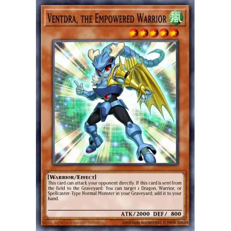Ventdra, the Empowered Warrior (Common)