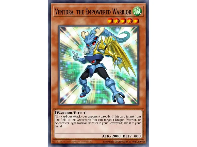 Ventdra, the Empowered Warrior (Common)