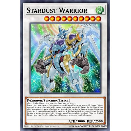 Stardust Warrior (Ultra Rare)