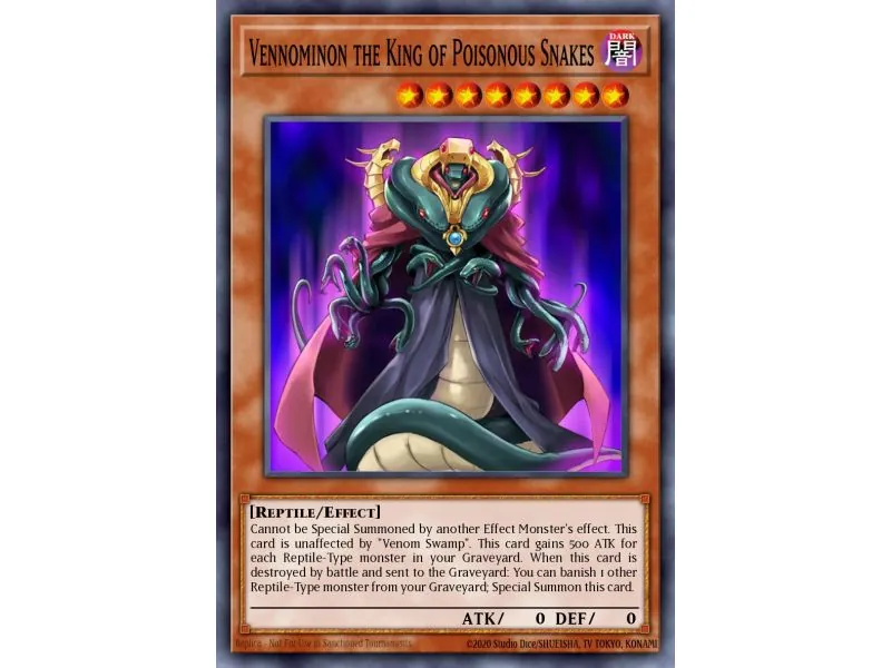 Vennominon the King of Poisonous Snakes (Ultimate Rare)
