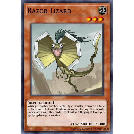 Razor Lizard (Common)