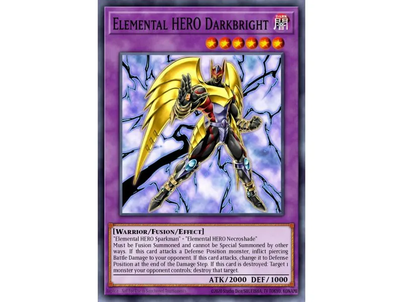 Elemental HERO Darkbright (Ultimate Rare)
