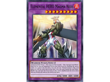 Elemental HERO Magma Neos (Secret Rare)