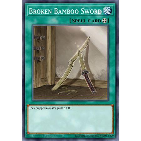 Broken Bamboo Sword (Common)