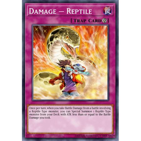 Damage Reptile (Rare)