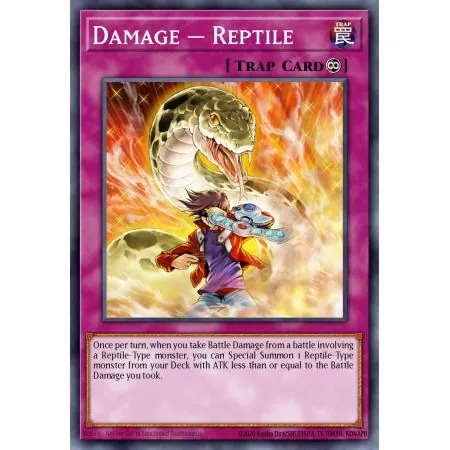 Damage Reptile (Rare)