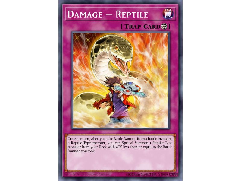 Damage Reptile (Rare)