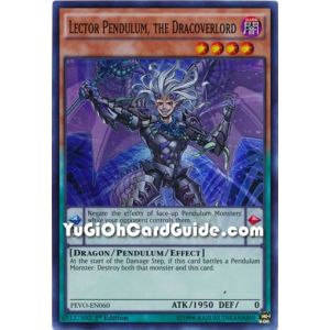 Lector Pendulum, the Dracoverlord (Super Rare)