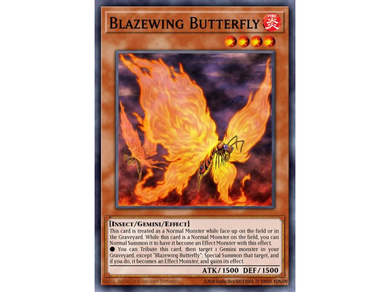 Blazewing Butterfly (Super Rare)