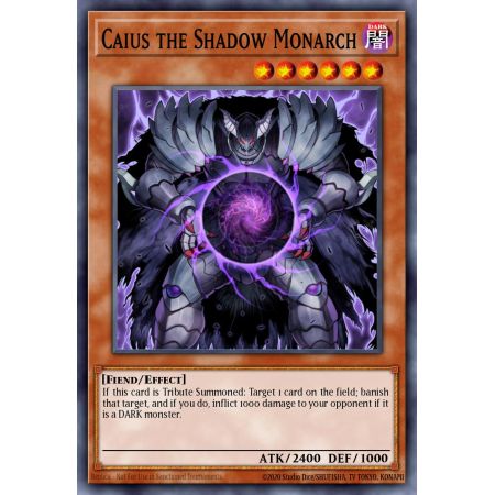 Caius the Shadow Monarch (Ultra Rare)