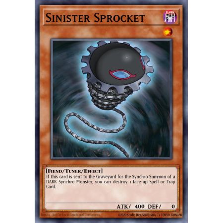 Sinister Sprocket (Super Rare)