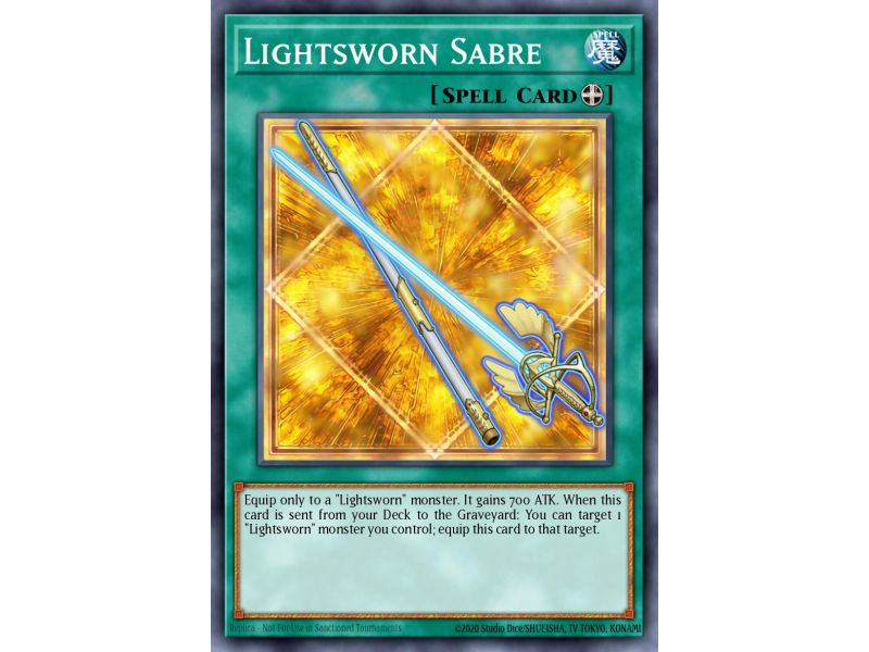 Lightsworn Sabre (Super Rare)