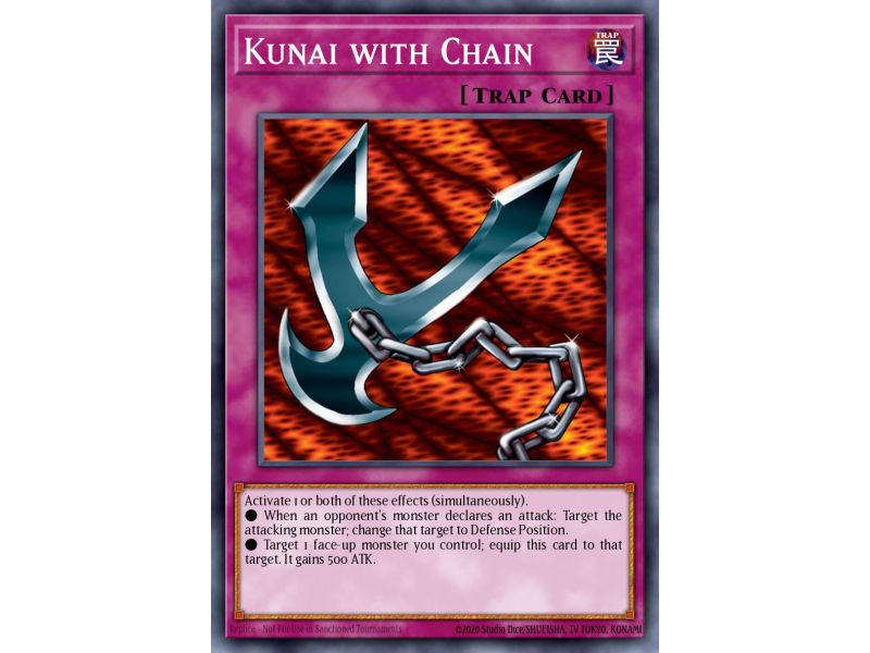 Kunai with Chain (Super Rare)