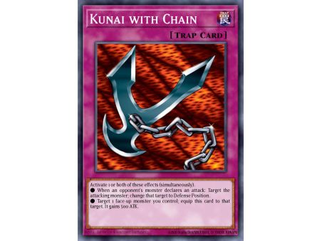 Kunai with Chain (Super Rare)