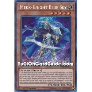 Mekk-Knight Blue Sky (Secret Rare)