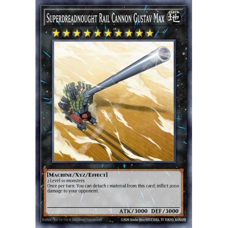 Superdreadnought Rail Cannon Gustav Max (Common)