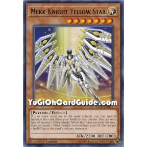 Mekk-Knight Yellow Star