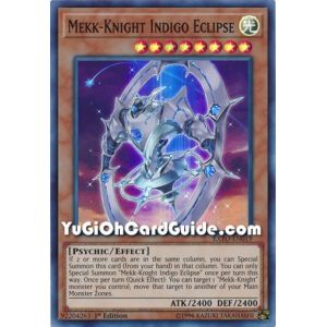 Mekk-Knight Indigo Eclipse (Super Rare)