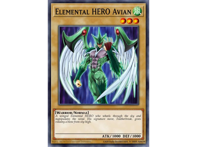 Elemental HERO Avian (Common)