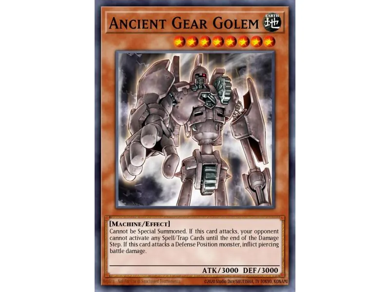 Ancient Gear Golem (Ultimate Rare)