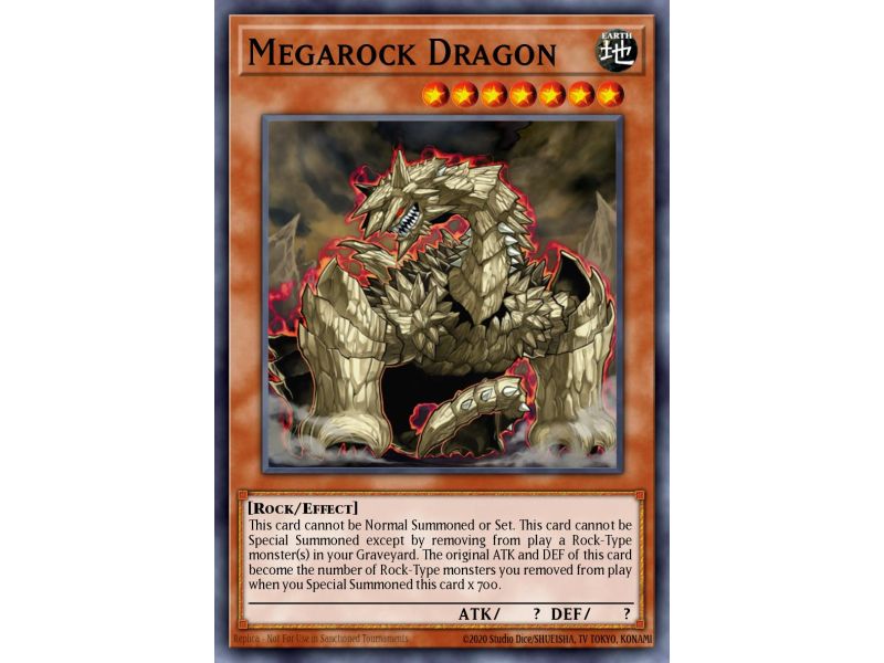 Megarock Dragon (Super Rare)