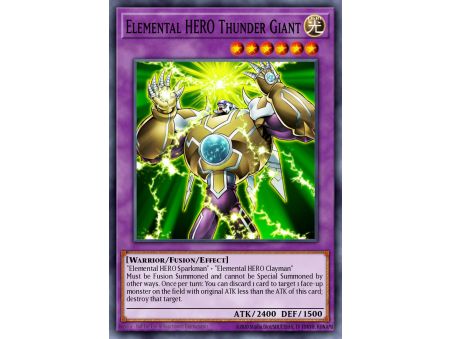 Elemental HERO Thunder Giant (Ultimate Rare)