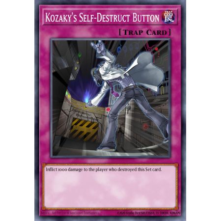 Kozaky's Self-Destruct Button (Rare)