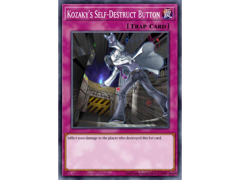 Kozaky's Self-Destruct Button (Rare)