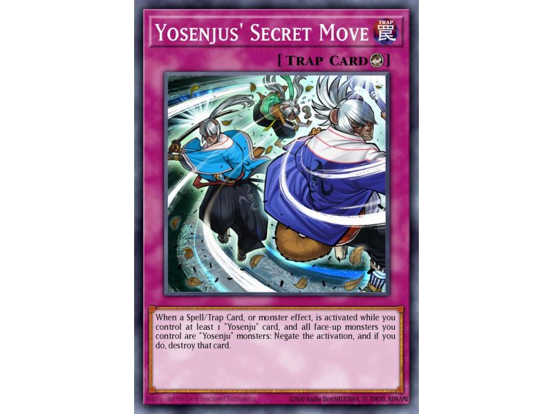 Yosenjus' Secret Move (Super Rare)