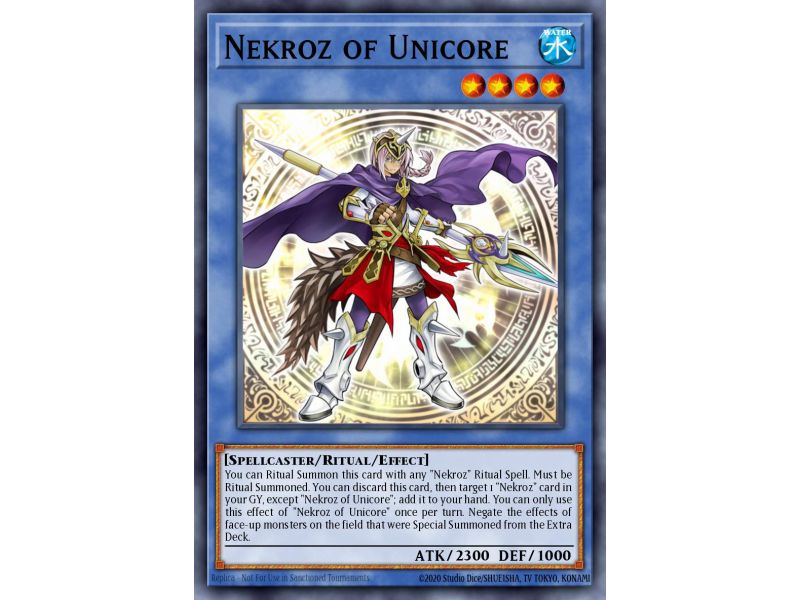 Nekroz of Unicore (Secret Rare)