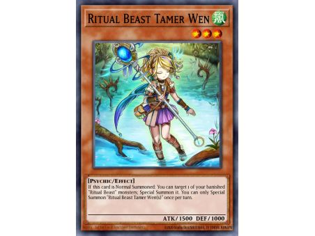 Ritual Beast Tamer Wen (Secret Rare)